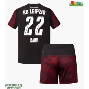 RB Leipzig David Raum #22 Tredjeställ Barn 2025-26 Kortärmad (+ Korta byxor)